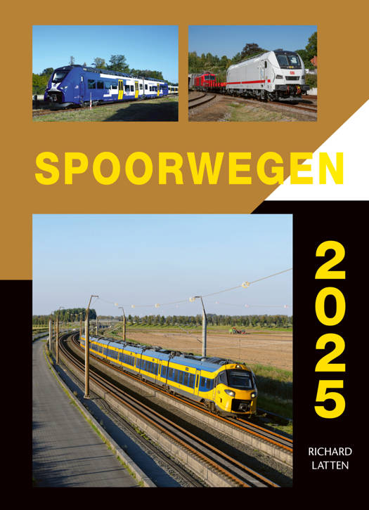 Couverture du jaarboek Spoorwegen 2025