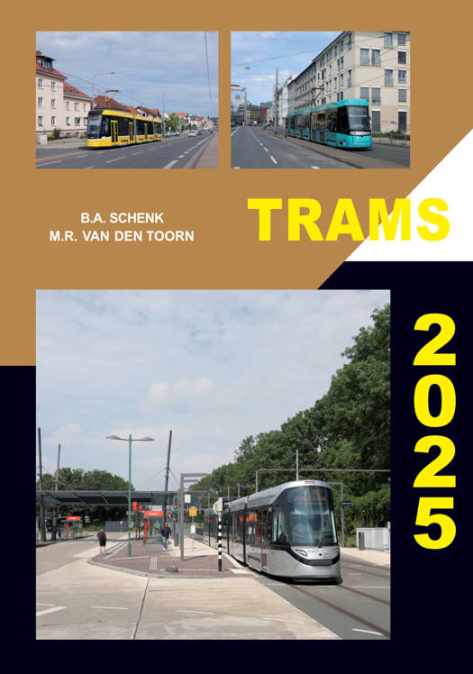 Couverture du jaarboek Trams 2025