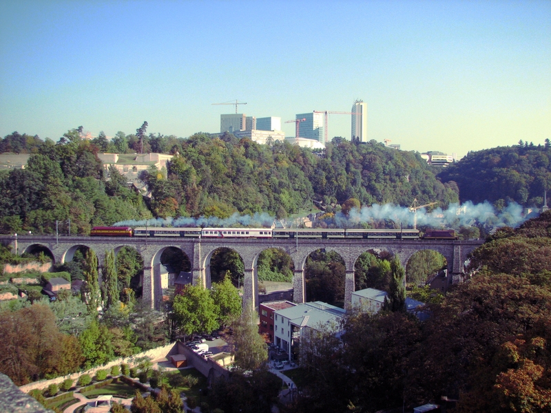 Luxembourg le viaduc du Pulvermühl